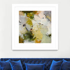 Evergreen 2 by Design Fabrikken on GIANT ART - gold floral/still life