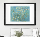 Almond Blossoms, 1890 by Vincent Blossoms, 1890 on GIANT ART - blue botanical blossoms