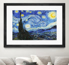 Starry Night  by Vincent Van Gogh on GIANT ART - blue museum