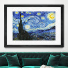 Starry Night  by Vincent Van Gogh on GIANT ART - blue museum