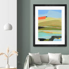 Colorfield No. 16 by Jan Weiss on GIANT ART - green landscapes