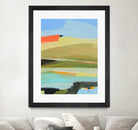 Colorfield No. 16 by Jan Weiss on GIANT ART - green landscapes