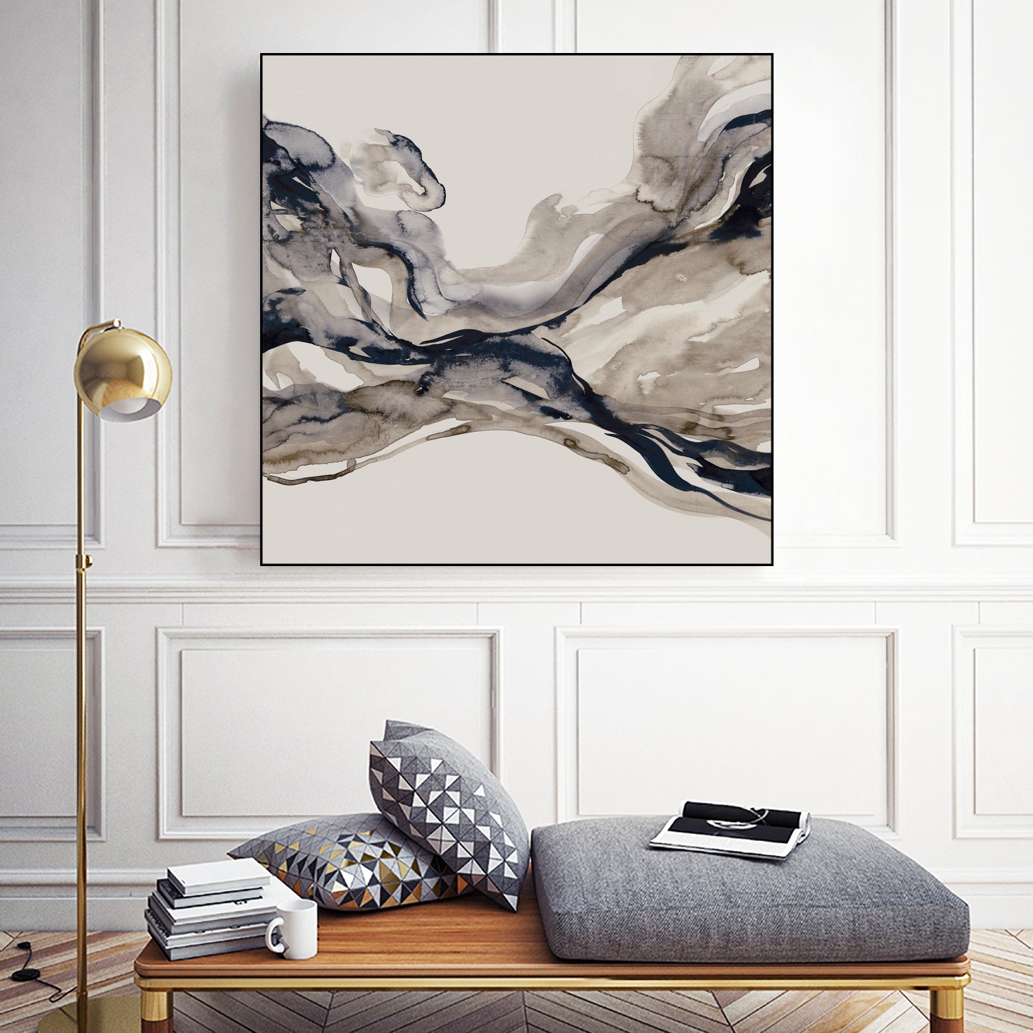 Flowing In Motion I by Lera on GIANT ART