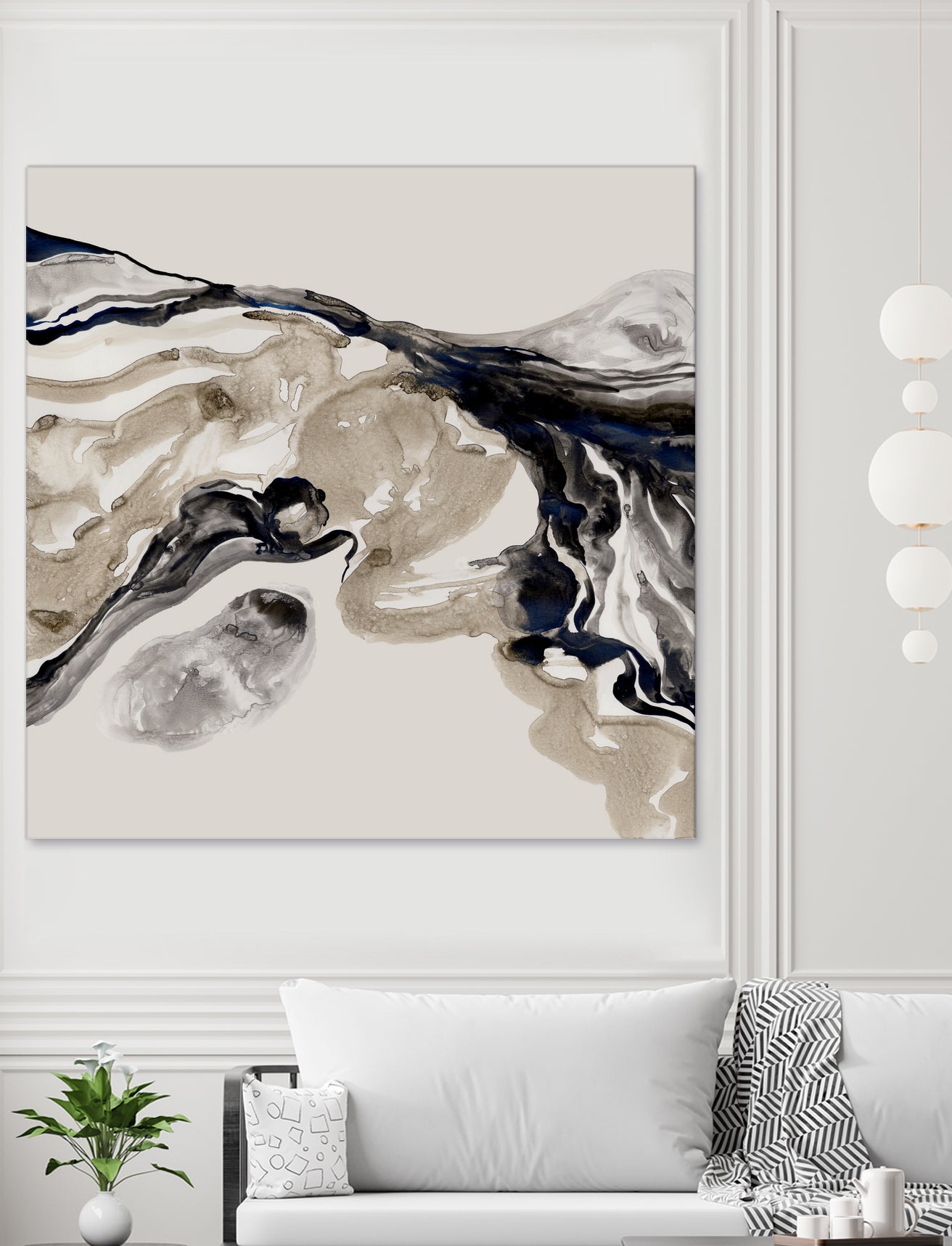 Flowing In Motion II by Lera on GIANT ART