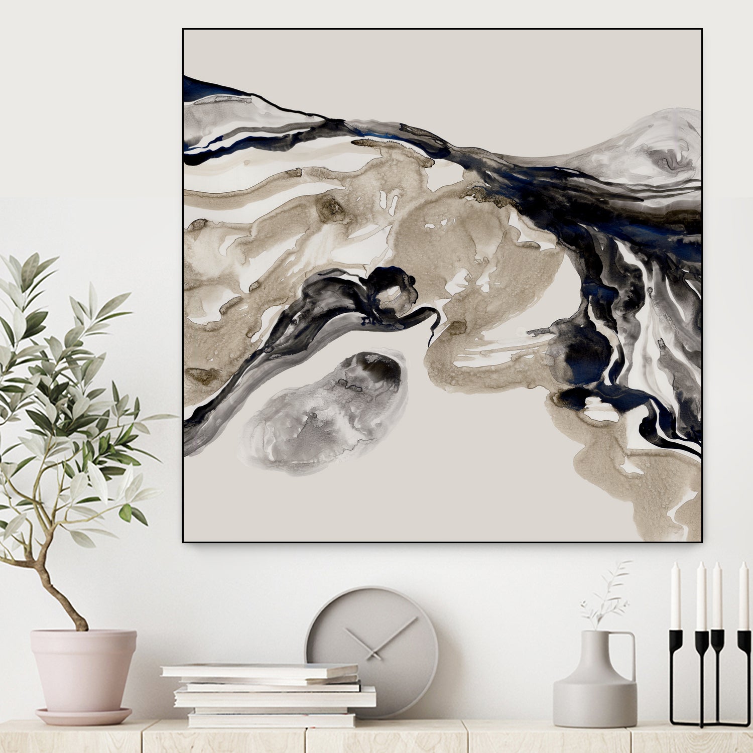 Flowing In Motion II by Lera on GIANT ART