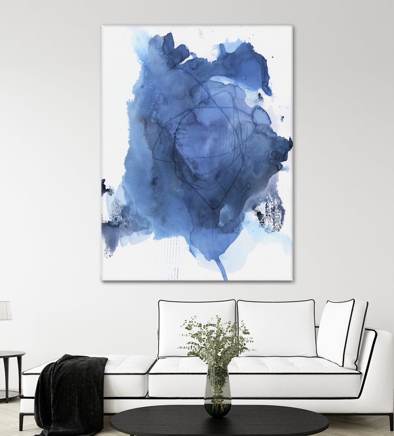 Into The Deep Blue I by Andrea Haase on GIANT ART - abstract