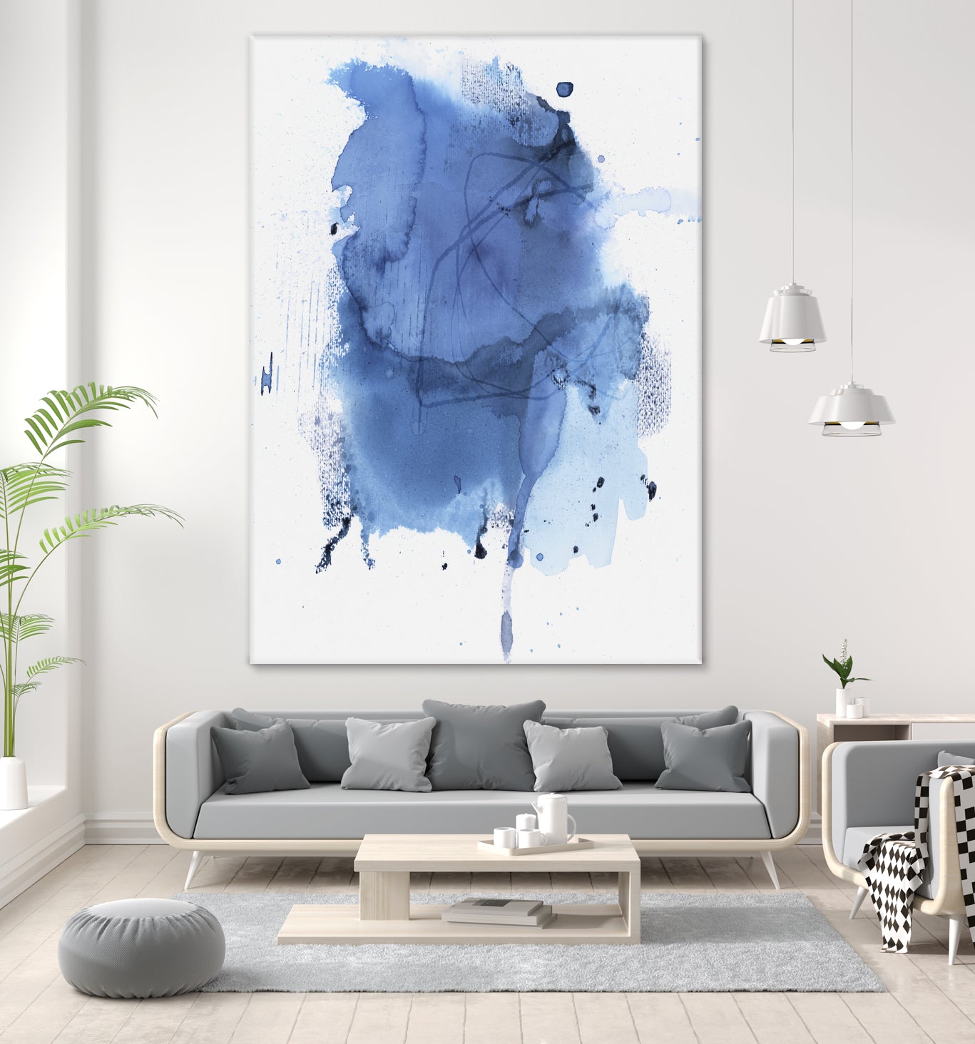 Into The Deep Blue II by Andrea Haase on GIANT ART - abstract