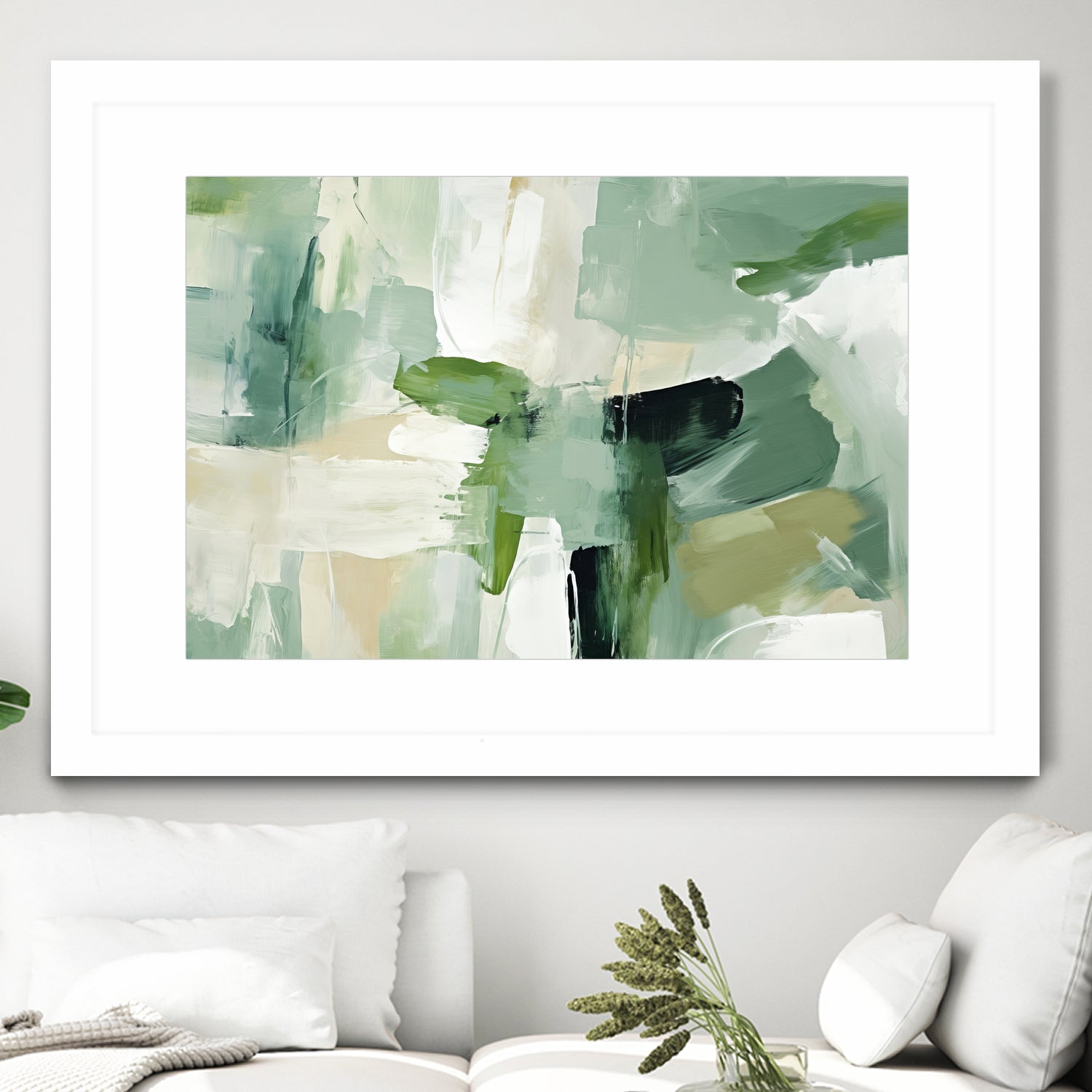 Emerald Puzzle by Irena  Orlov on GIANT ART - abstract