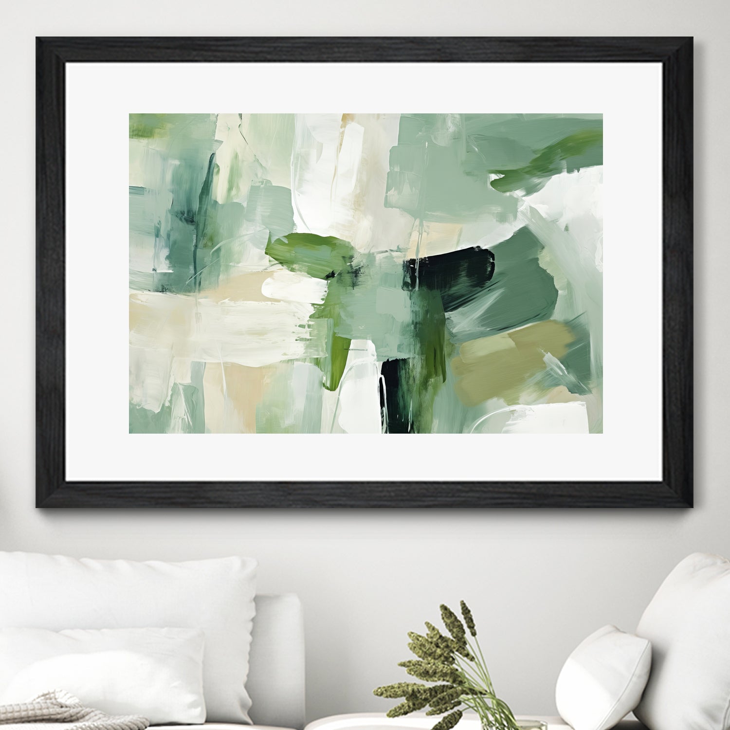 Emerald Puzzle by Irena  Orlov on GIANT ART - abstract