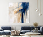 Blue Splash Dance by Irena  Orlov on GIANT ART - abstract