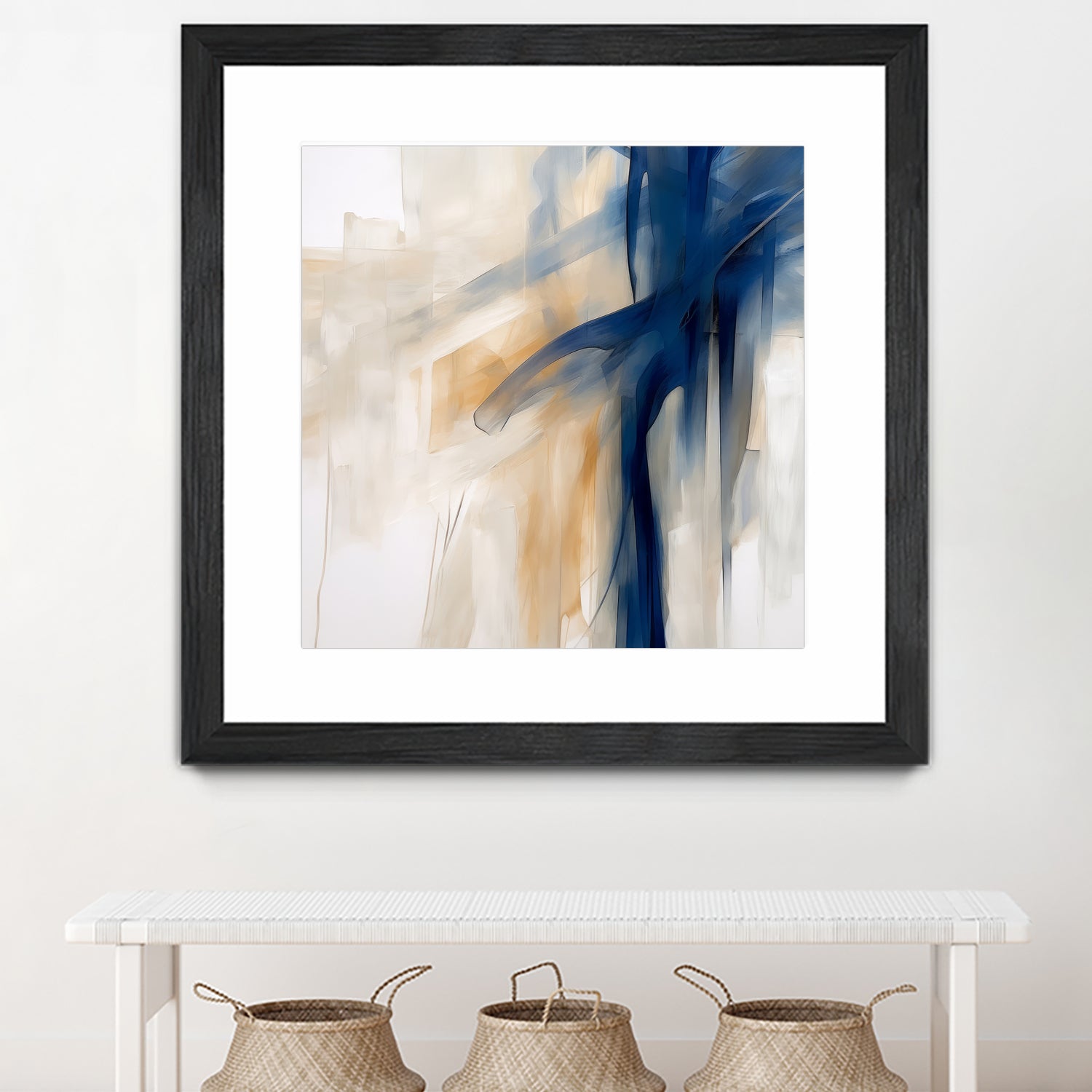 Blue Splash Dance by Irena  Orlov on GIANT ART - abstract