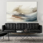 Gentle Abstractions  by Pi Studio  on GIANT ART - brown cloud dancer 