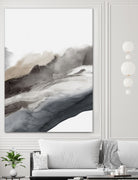 Serene Cascade II by PI Studio  on GIANT ART - beige abstract
