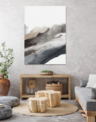 Serene Cascade II by PI Studio  on GIANT ART - beige abstract