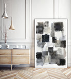 Monochrome Depth I by Raymond Powers on GIANT ART - abstract