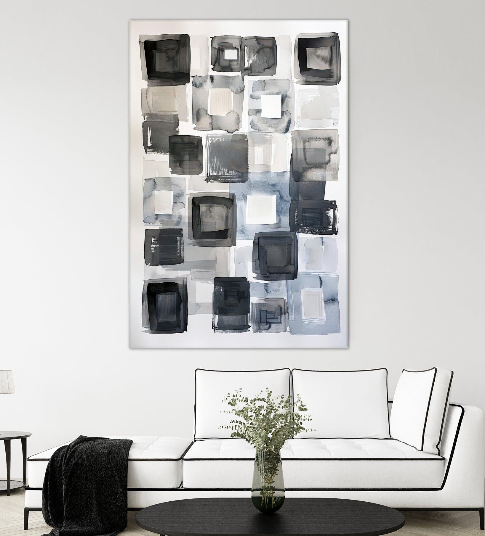 Monochrome Depth II by Raymond Powers on GIANT ART - abstract