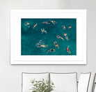 Blue water swim by Carlo on GIANT ART - action summer