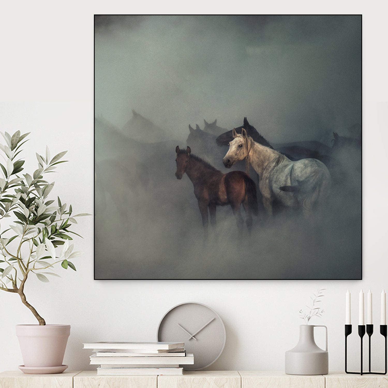 The lost horses by Huseyin on GIANT ART - animals horse