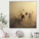 migration of horses by Huseyin on GIANT ART - animals horses