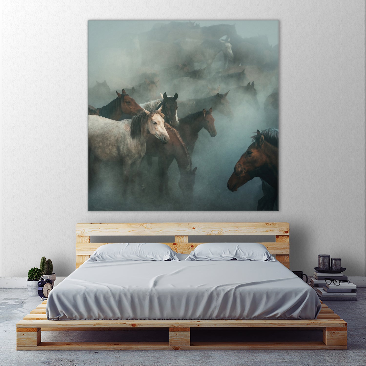 lost horses by Huseyin on GIANT ART - animals horses