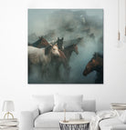 lost horses by Huseyin on GIANT ART - animals horses