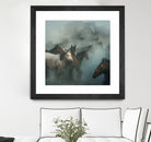 lost horses by Huseyin on GIANT ART - animals horses