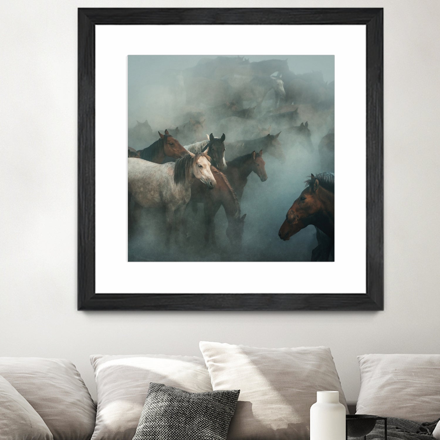 lost horses by Huseyin on GIANT ART - animals horses