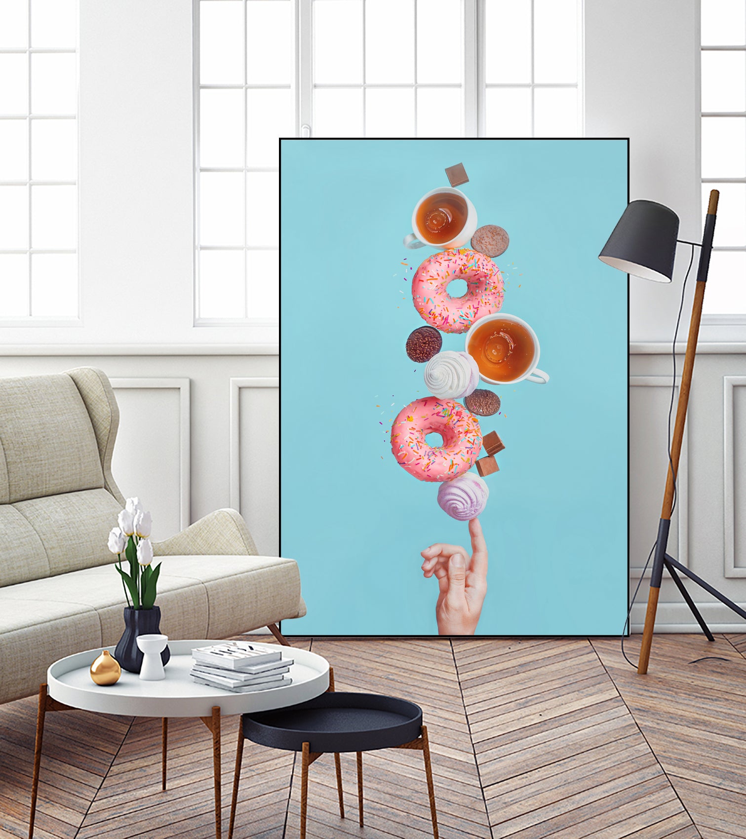 Weekend donuts by Dina on GIANT ART - still life still life