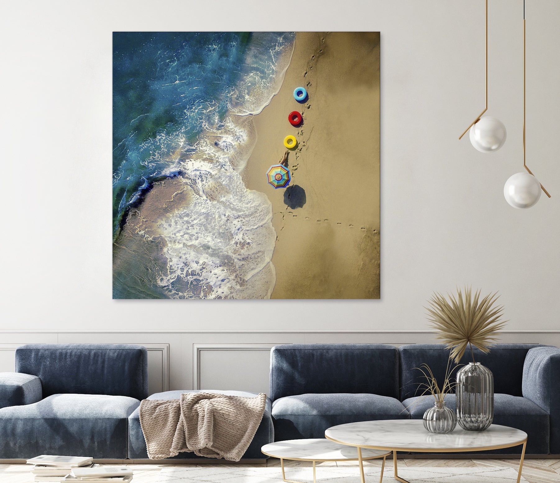 hi summer! by ambra on GIANT ART - landscape beach