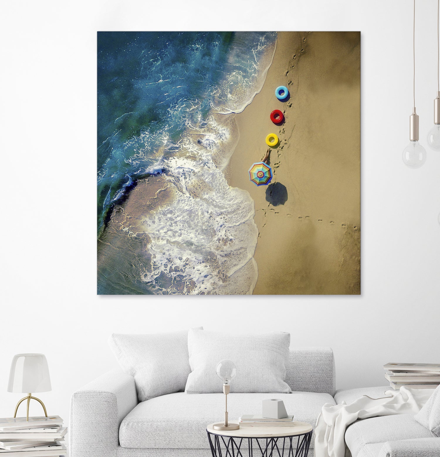 hi summer! by ambra on GIANT ART - landscape beach