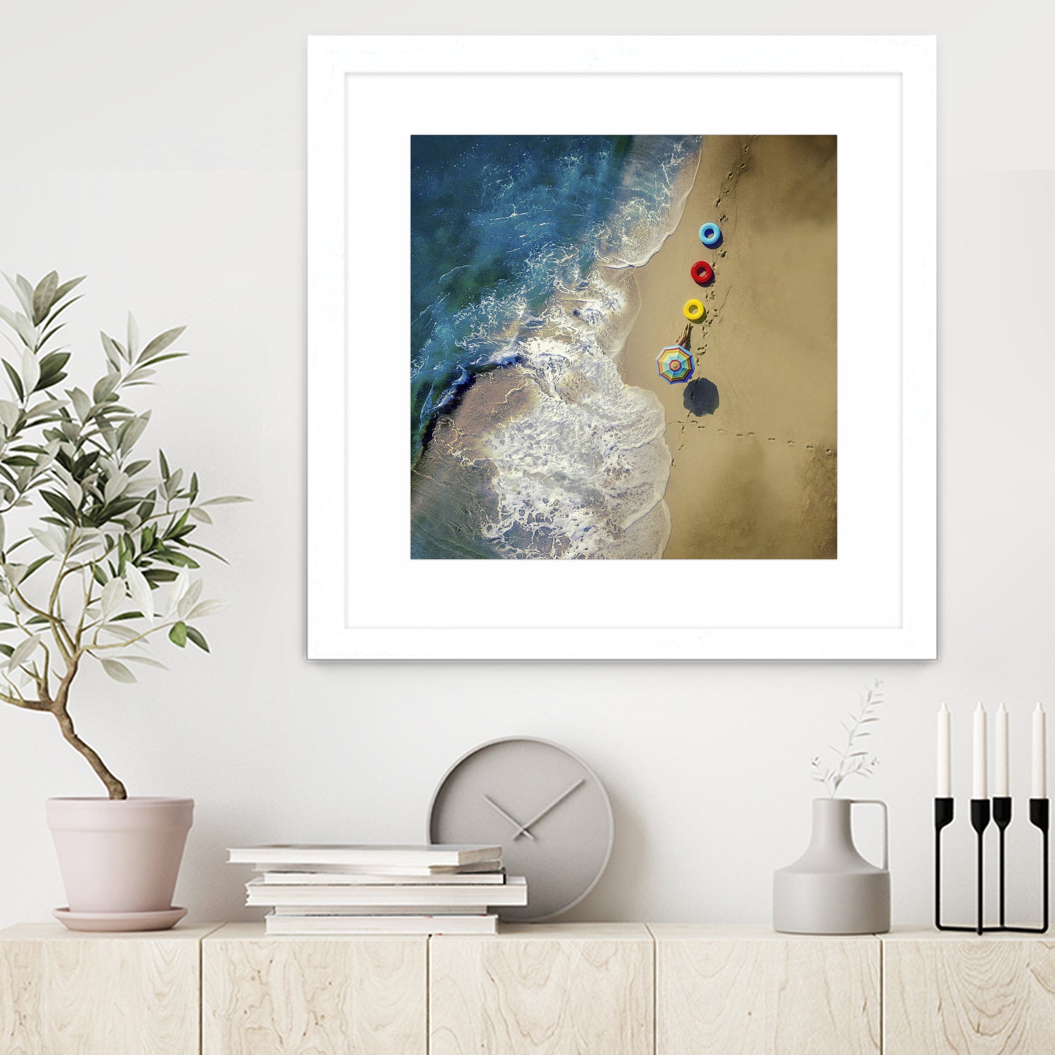 hi summer! by ambra on GIANT ART - landscape beach