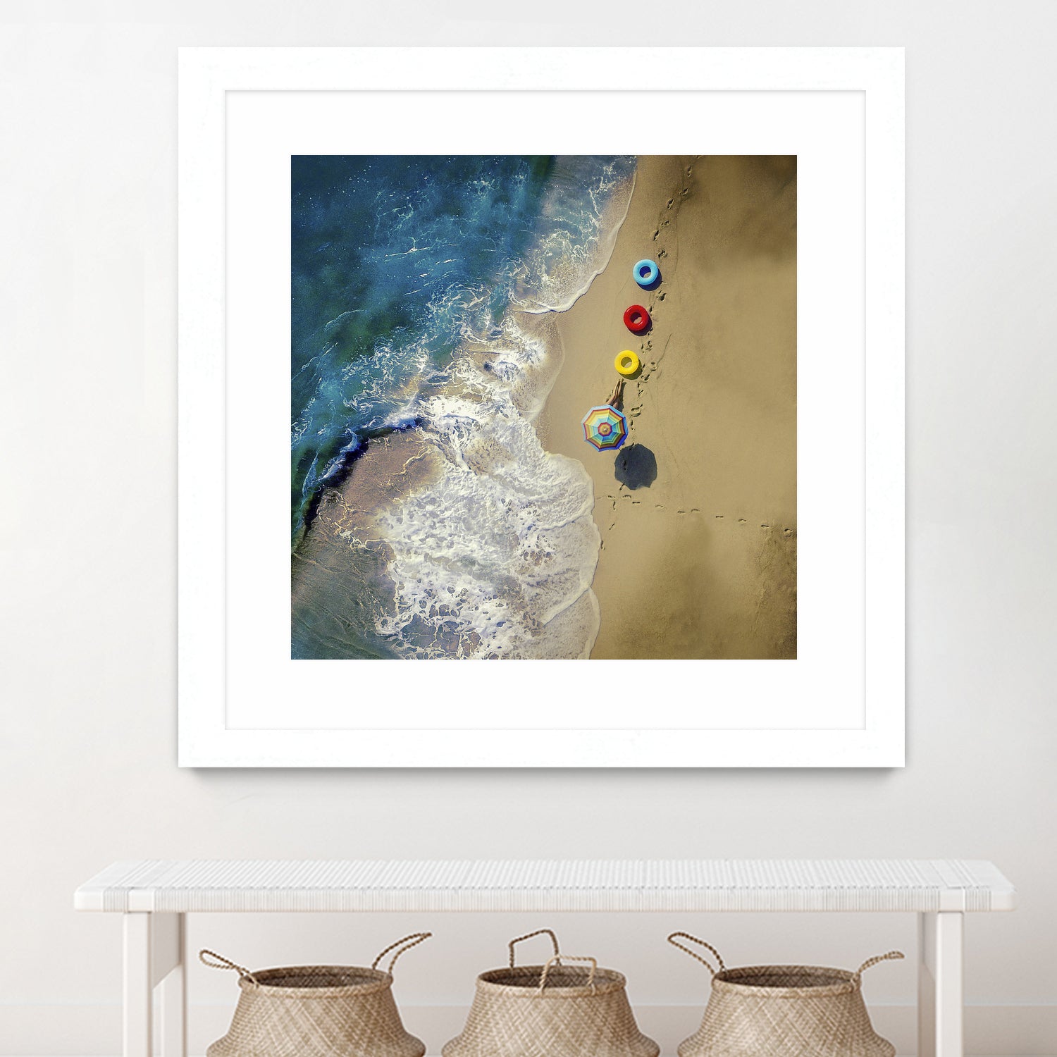 hi summer! by ambra on GIANT ART - landscape beach