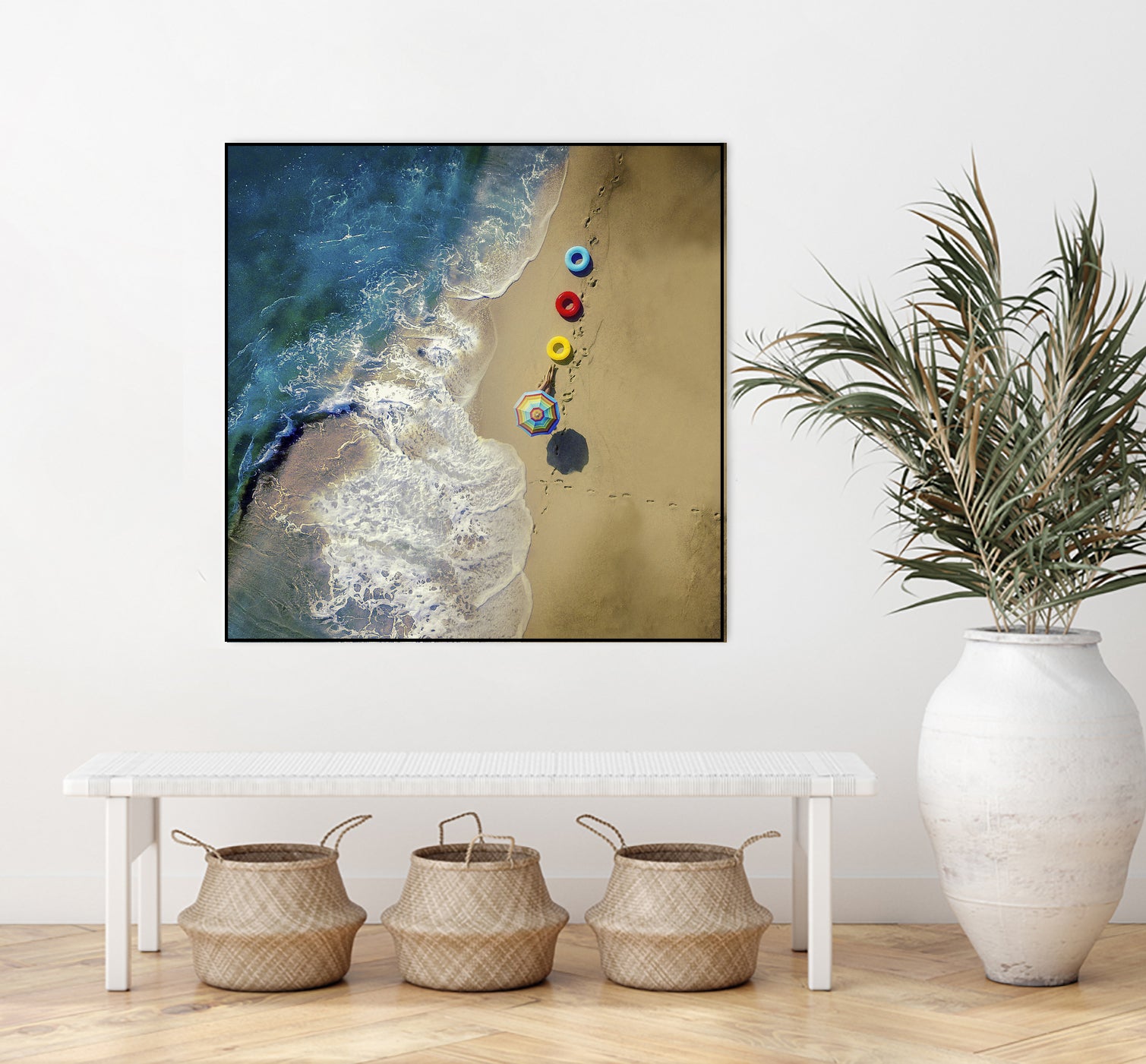 hi summer! by ambra on GIANT ART - landscape beach