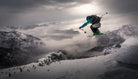 Backcountry skiing by Sandi on GIANT ART - photography mountains