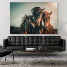 Family portrait by Marcus Hennen on GIANT ART - friendship animal friendship