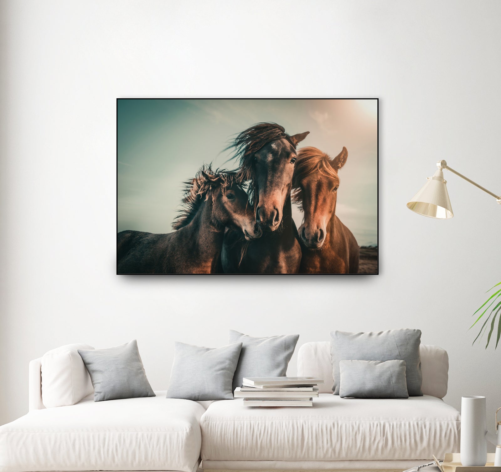 Family portrait by Marcus Hennen on GIANT ART - friendship animal friendship