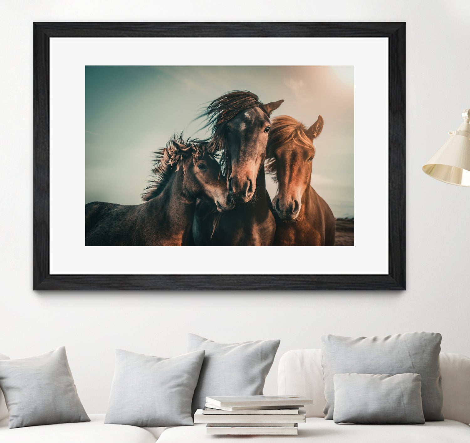 Family portrait by Marcus Hennen on GIANT ART - friendship animal friendship