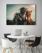 Family portrait by Marcus Hennen on GIANT ART - friendship animal friendship