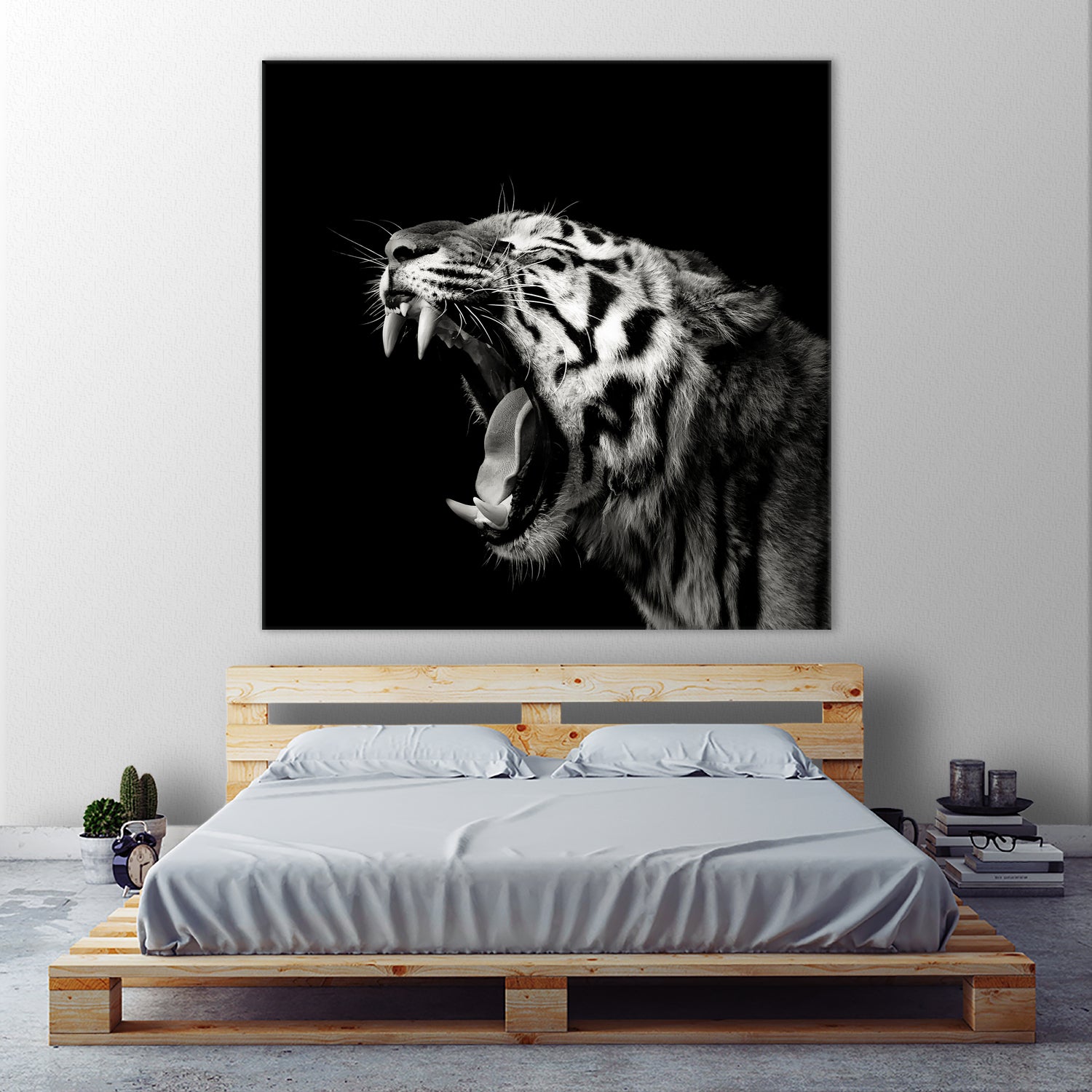 Primal Yawn #4 by Christian Meermann on GIANT ART - feline animal feline