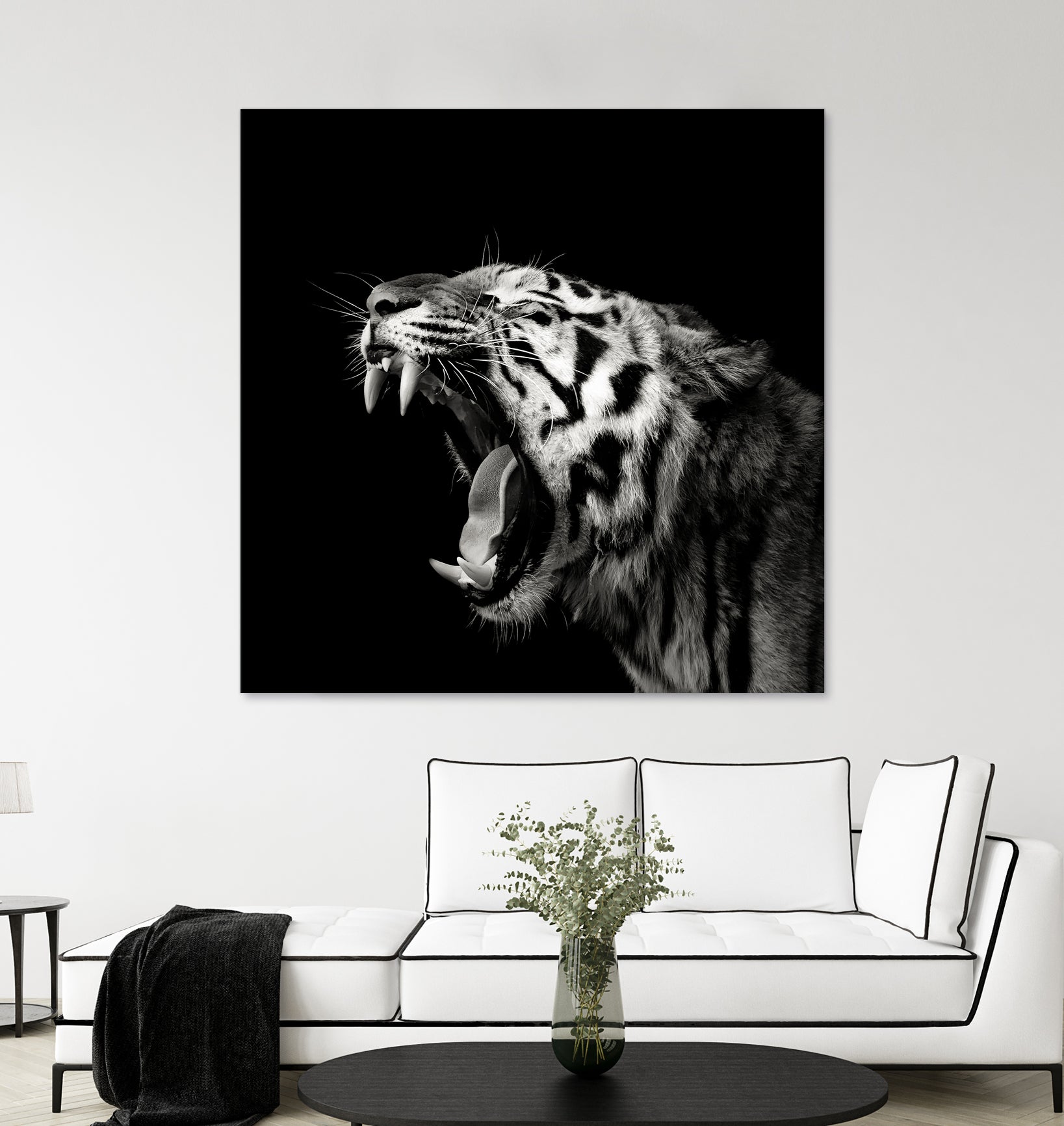 Primal Yawn #4 by Christian Meermann on GIANT ART - feline animal feline