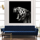 Primal Yawn #4 by Christian Meermann on GIANT ART - feline animal feline