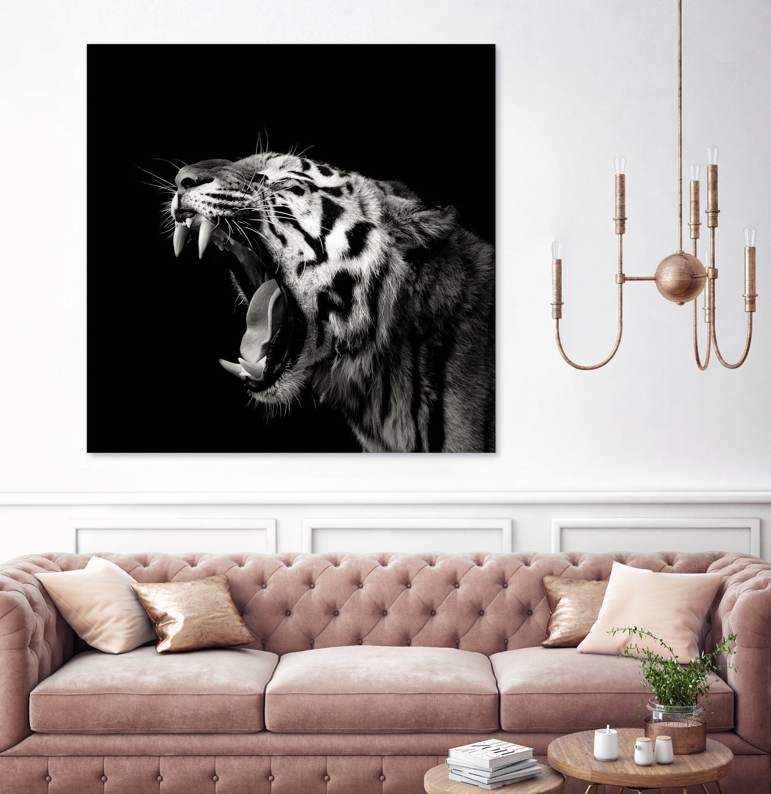 Primal Yawn #4 by Christian Meermann on GIANT ART - feline animal feline