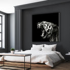 Primal Yawn #4 by Christian Meermann on GIANT ART - feline animal feline
