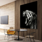 Primal Yawn #4 by Christian Meermann on GIANT ART - feline animal feline
