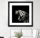 Primal Yawn #4 by Christian Meermann on GIANT ART - feline animal feline
