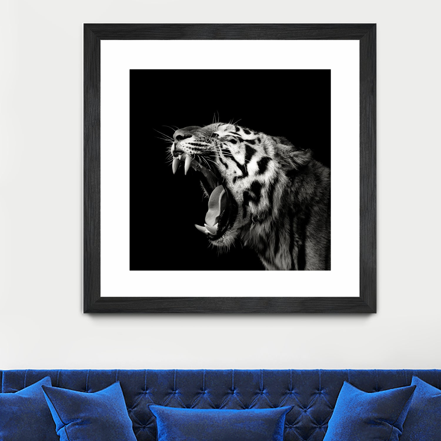 Primal Yawn #4 by Christian Meermann on GIANT ART - feline animal feline