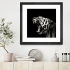 Primal Yawn #4 by Christian Meermann on GIANT ART - feline animal feline