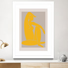 Yellow Figure by Pictufy on GIANT ART - figurative woman