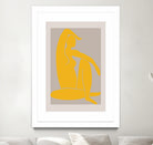 Yellow Figure by Pictufy on GIANT ART - figurative woman