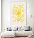 The Sun by Pictufy on GIANT ART - geometric sun